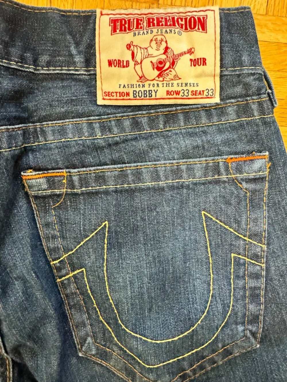 Vintage True Religion Men's Jeans W- 33, L-33